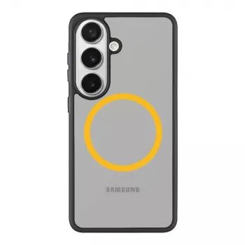 Coque arrière Tactical MagForce Hyperstealth 2.0 pour Samsung Galaxy S26, noir/jaune
