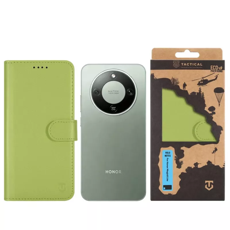 Étui à rabat Tactical Field Notes Magic8 Lite Vert
