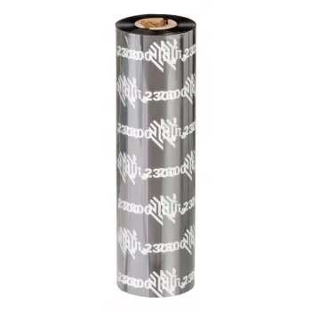 Ruban cire Zebra, 156mm x 450m, série 2300, mandrin 25mm, 12/boîte