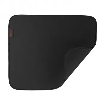 Tapis de souris gaming Rampage Pulsar Pro S - tissu jacquard 29x24 cm noir
