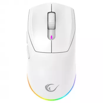 Souris gaming Rampage Prote M5 Pro 26000 DPI RGB LED 1kHz blanche