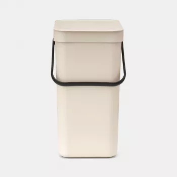 Brabantia Sort & Go poubelle Soft Beige 12 L (251726)