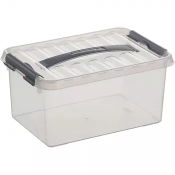 Boîte de rangement Sunware Q-line 6,0 L transparente 30,0 x 20,0 x 14,0 cm