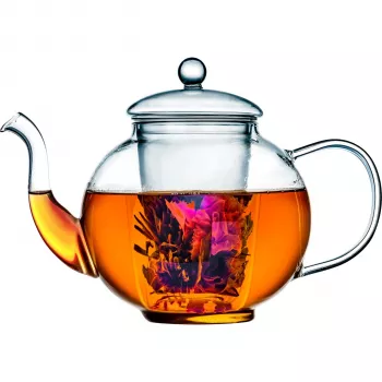 Théière Bredemeijer Verona 1,5 L verre borosilicate avec filtre à thé en acier inoxydable 1466