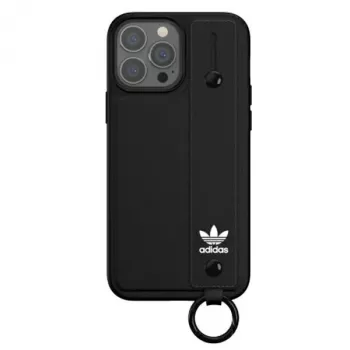 Adidas Originals Coque avec dragonne pour iPhone 13 Pro Max 6,7 pouces - Noir