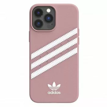 Adidas Originals Coque moulée PU pour iPhone 13 Pro Max 6,7 pouces rose
