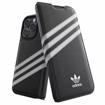 Adidas Originals Étui à rabat OR PU pour iPhone 14 Pro noir/blanc