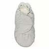 Sac de couchage pour poussette Lodger Bunker Drizzle imperméable gris Taslon
