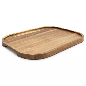 Plateau de service Bredemeijer Kyoto acacia 400 x 300 x 25 mm
