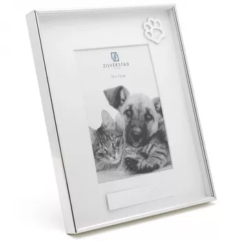Cadre photo Zilverstad avec patte 10x15 portrait en métal argenté