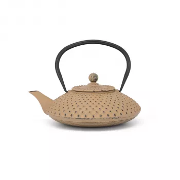 Théière en fonte Bredemeijer Xilin 1,25 L camel