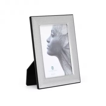 Cadre photo portrait en métal Zilverstad Premium Lucca 10x15 argent