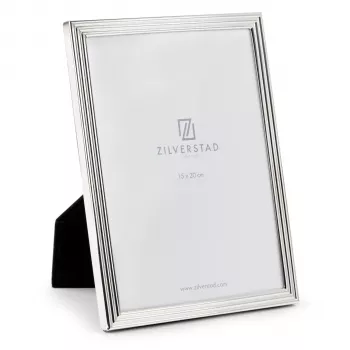 Cadre photo portrait en métal Zilverstad Elana 15x20 argent 7153241