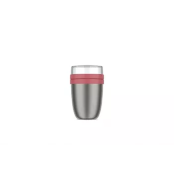 Mepal Thermo Lunchpot Ellipse Acier inoxydable Vivid Mauve 500+200ml