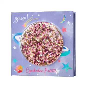 Palette de fards à paupières pour enfants avec miroir Souza! 9 teintes Galaxy