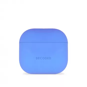 Silicone Aircase Decoded pour AirPods 4e génération - bleu