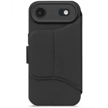 Portefeuille amovible en silicone Decoded pour iPhone 17 Air Phantom Black