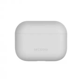 Coque de protection Decoded Silicone Aircase pour Apple AirPods Pro 3 (gris)