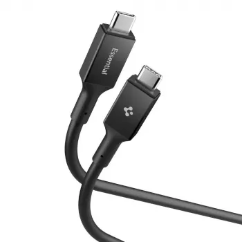 SPIGEN EB24012CC câble Essential USB-C vers USB-C 240W 120 cm noir
