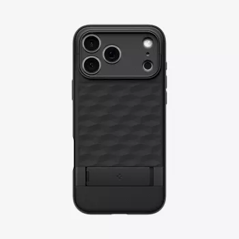 Coque Spigen Parallax S MAG MagSafe pour iPhone 17 Pro, noir mat