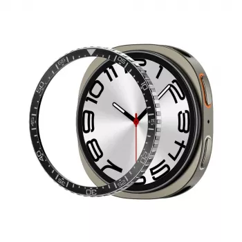 Protection de lunette Spigen Bezel Tune pour Samsung Galaxy Watch 8 / Watch 9 (44 mm), noir (ACS10008)