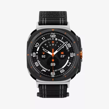 Bracelet SPIGEN WBF0 pour Samsung Galaxy Watch Ultra 2024/2025 (47 mm), noir