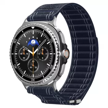 Bracelet Spigen Rugged Armor Pro pour Samsung Galaxy Watch 4/5/6/Classic (40/44/46 mm) - bleu marine