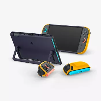 Coque SPIGEN Nano Pop pour Nintendo Switch 2, bleu marine myrtille