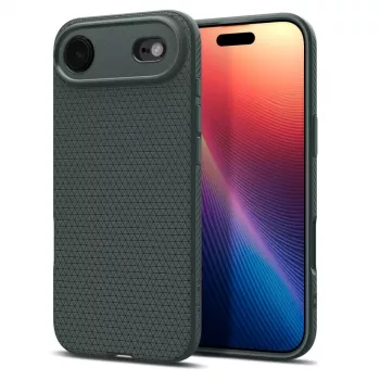 Coque Spigen Liquid Air pour Apple iPhone 17 Air, Abyss Green