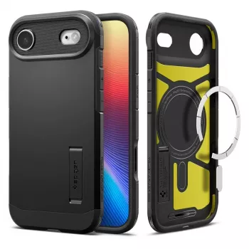 Coque Spigen Tough Armor MagFit pour iPhone Air, noire