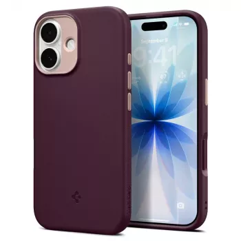 Coque Spigen Nano Pop Mag MagSafe pour iPhone 17, Burgundy Bean