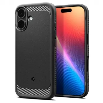 Coque Spigen Rugged Armor Mag MagSafe pour iPhone 17 Matte Black