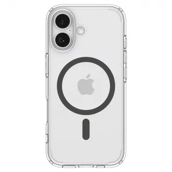 Coque Spigen Ultra Hybrid Mag MagSafe pour iPhone 17, Clear/Graphite