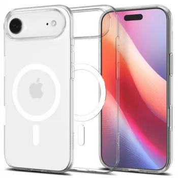 Coque Spigen Liquid Crystal Mag MagSafe pour iPhone 17 Air Clear/White