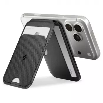 Support de carte magnétique universel MagSafe avec trépied pliable SPIGEN S314-2 Slim Fold Black
