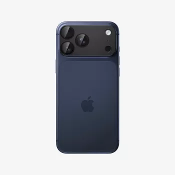 Protecteur d'objectif Spigen Optik Pro XL Glas.tR EZ Fit pour iPhone 17 Pro, noir