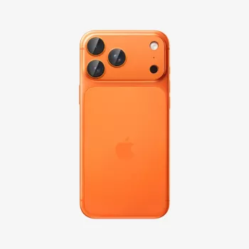 Protecteur d'objectif Spigen Optik Pro XL GLAS.TR EZ FIT pour Apple iPhone 17 Pro, orange