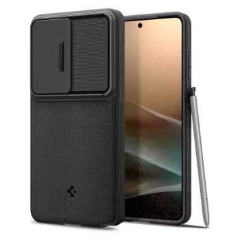 Spigen Optik Armor Galaxy S26 Ultra noir
