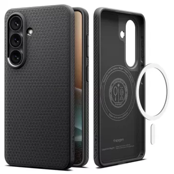 Spigen Liquid Air Mag MagSafe Galaxy S26 noir mat