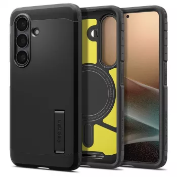 Coque Spigen Tough Armor Mag MagSafe Galaxy S26 Noir