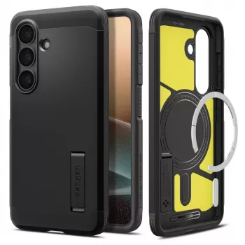 Coque Spigen Tough Armor Mag MagSafe Galaxy S26 Noir