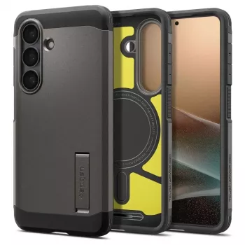 Coque Spigen Tough Armor Mag MagSafe Galaxy S26 Gunmetal