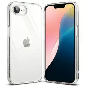 Coque Ringke Fusion pour iPhone 16e / 17e, Transparente