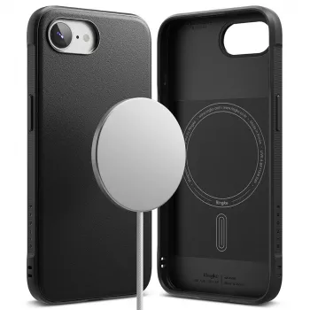 Coque RINGKE ONYX Magnetic MagSafe pour iPhone 16E / 17E, noire