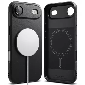 Coque Ringke Onyx Magnetic MagSafe pour iPhone 17 Air noire