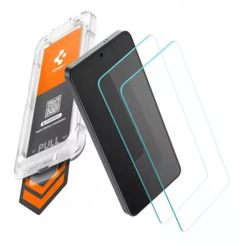 Spigen Glas.tR EZ Fit Pro AC HD lot de 2 verres trempés pour Samsung Galaxy S26+ Plus transparent