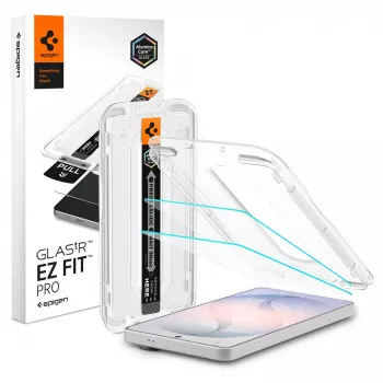 SPIGEN Glas.tR EZ Fit Pro AC Protection d'écran en verre trempé antireflet 2-pack pour Samsung Galaxy S26, transparent