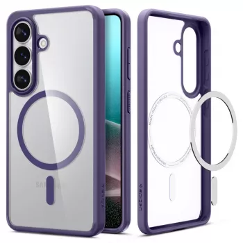 Coque Spigen Ultra Hybrid Mag MagSafe pour Samsung Galaxy S26+ - Transparent Navy