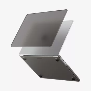 Coque Spigen AirSkin pour MacBook Pro 14 M1-M5 Pro / M5 Pro Max 2021-2026 Frost Black