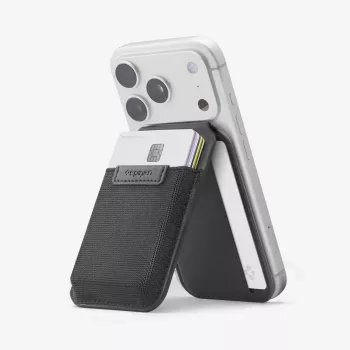 SPIGEN S314-4 Slim Fold Portefeuille trépied MagSafe noir
